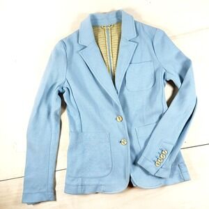 Hadleigh's Women's Jacket Blazer Light Blue Lightweight S‎ Casual